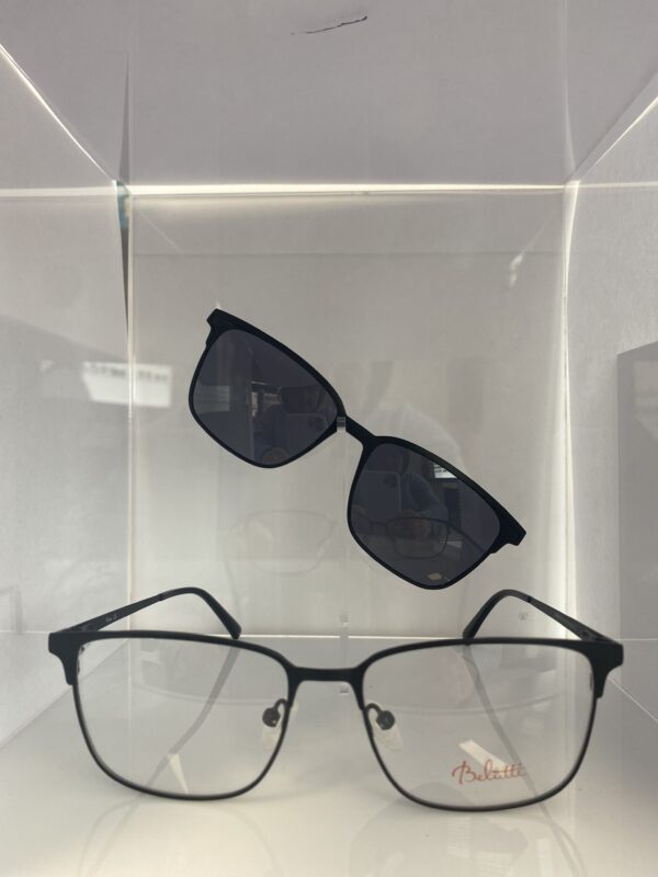 Belutti BEM 076 C1 Clip on męskie czarne