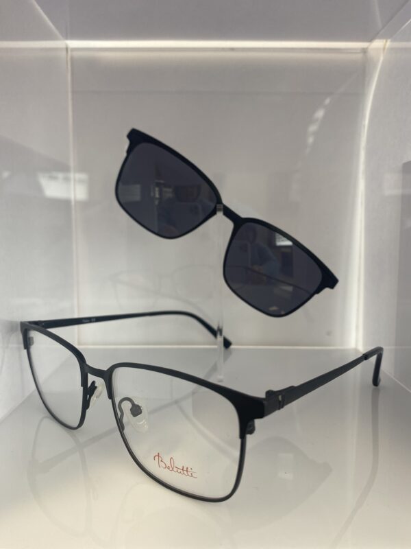 Belutti BEM 076 C1 Clip on męskie czarne