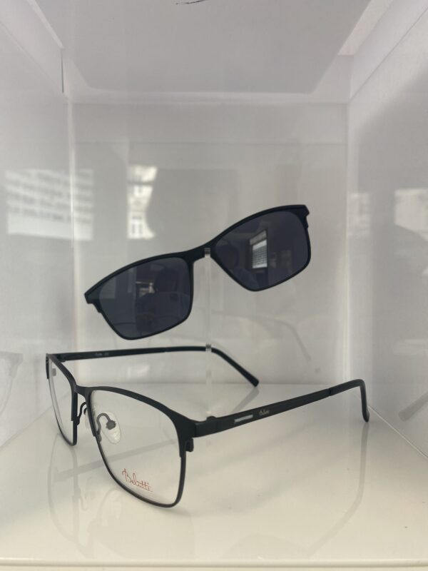 Belutti BAM 103 C001 Clip on męskie czarne METALOWE