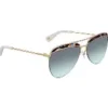 Marc Jacobs MARC 268/S M4R EQ Okulary Przeciwsłoneczne Aviator – Green Aqua