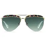 Marc Jacobs MARC 268/S M4R EQ Okulary Przeciwsłoneczne Aviator – Green Aqua
