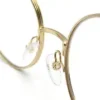 OPRAWKI DAMSKIE METALOWE ZŁOTE KÓŁKA TOM FORD TF5595 028