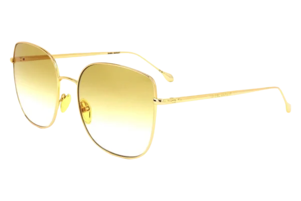 Isabel Marant IM0014/S 00106 Okulary Przeciwsłoneczne – Złota Metalowa Rama / Złota Gradientowa Soczewka