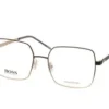 Hugo Boss BOSS 1163 0NZ Okulary Damskie – Czarno-Złote Oprawki Premium