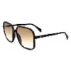 Guess GF6146 01F – Damskie okulary przeciwsłoneczne czarne z brązowym gradientem