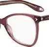 Givenchy GV0065 LHF – Damskie oprawki korekcyjne różowe w stylu cat-eye