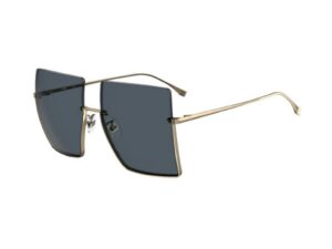 Okulary przeciwsłoneczne Fendi FF 0401/S J5G/IR damskie oversize złote – Bryle Optyk