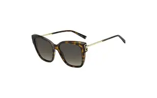 Givenchy GV7191/S 086HA – Damskie okulary przeciwsłoneczne Havana / Brązowy Gradient