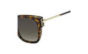 Givenchy GV7191/S 086HA – Damskie okulary przeciwsłoneczne Havana / Brązowy Gradient