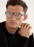 Dior InDior O A1I 3000 – oprawka okularowa transparentno-niebieska