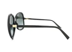 Givenchy GV7159/S 8079O – Damskie okulary przeciwsłoneczne czarno-złote, oversize kwadrat