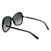 Givenchy GV7159/S 8079O – Damskie okulary przeciwsłoneczne czarno-złote, oversize kwadrat