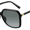 Givenchy GV7187/F/S 8079O – czarne damskie okulary przeciwsłoneczne