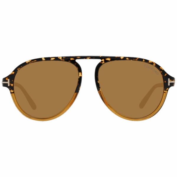 Tom Ford FT0756 55E 57 – damskie okulary przeciwsłoneczne brązowe | Bryle Optyk Poznań Śrem Swarzędz