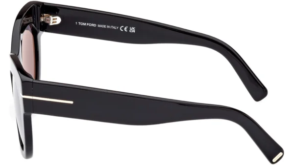 Tom Ford FT1063 01C eleganckie okulary przeciwsłoneczne