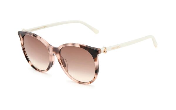 Jimmy-Choo-sunglasses-ILANAFSK_086HA_P00fw1500fh937.5 Okulary przeciwsłoneczne Jimmy Choo ILANA/F/SK 086/HA Havana | Bryle Optyk Poznań Swarzędz Śrem