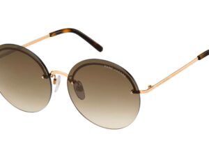 Marc Jacobs MARC 406/G/S 086HA – damskie okulary przeciwsłoneczne Havana z brązową soczewką gradientową