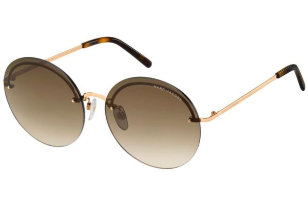 MARC 406 2 Marc Jacobs MARC 406/G/S 086HA – damskie okulary przeciwsłoneczne Havana z brązową soczewką gradientową