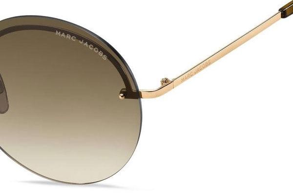 MARC 406 3 Marc Jacobs MARC 406/G/S 086HA – damskie okulary przeciwsłoneczne Havana z brązową soczewką gradientową
