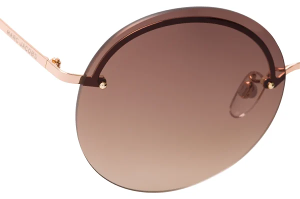 MARC 406 5 Marc Jacobs MARC 406/G/S 086HA – damskie okulary przeciwsłoneczne Havana z brązową soczewką gradientową