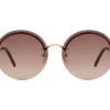 MARC 406 6 Marc Jacobs MARC 406/G/S 086HA – damskie okulary przeciwsłoneczne Havana z brązową soczewką gradientową