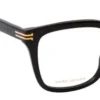 Marc Jacobs MJ1038 807 – damskie czarne okulary przeciwsłoneczne