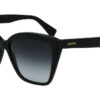 Lanvin LNV 617 S 001  Damskie czarne okulary przeciwsłoneczne | Bryle Optyk Pozna
