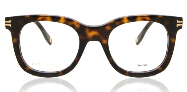Marc Jacobs MJ 1025 WR9 – damskie okulary korekcyjne, brązowe oprawki Havana