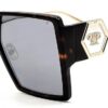Philipp Plein Diva SPP028 sunglasses 722X Tortoise/ Gray lenses 61 new
