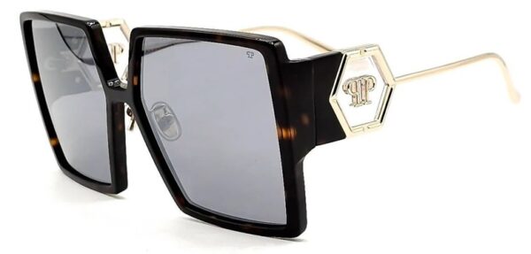 Philipp Plein Diva SPP028 sunglasses 722X Tortoise/ Gray lenses 61 new