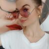MARC JACOBS MARC 373/S 35J13- Okulary przeciwsłoneczne damskie różowe
