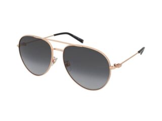 Givenchy GV 7196/G/S DDB90 złote okulary przeciwsłoneczne | Bryle Optyk