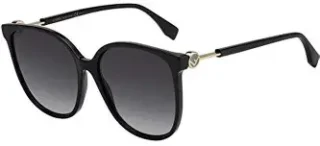 Fendi FF0374/S PJP08 Okulary Damskie – Czarny Luksusowy Design