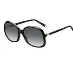 Givenchy GV7159/S 8079O – Damskie okulary przeciwsłoneczne czarno-złote, oversize kwadrat