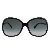 Givenchy GV7159/S 8079O – Damskie okulary przeciwsłoneczne czarno-złote, oversize kwadrat
