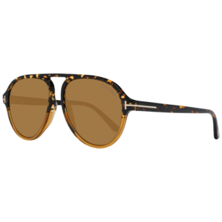 Tom Ford FT0756 55E 57 – damskie okulary przeciwsłoneczne brązowe | Bryle Optyk Poznań Śrem Swarzędz