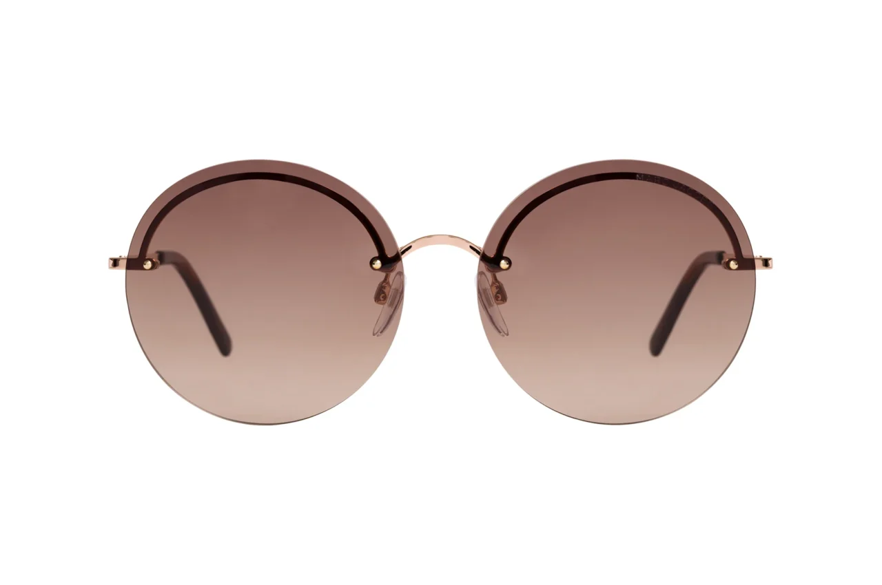 Marc Jacobs MARC 406/G/S 086HA – damskie okulary przeciwsłoneczne Havana z brązową soczewką gradientową