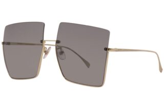 Okulary przeciwsłoneczne Fendi FF 0401/S J5G/IR damskie oversize złote – Bryle Optyk