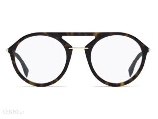 FENDI FF M0034 086 DARK HAVANA okulary korekcyjne damskie