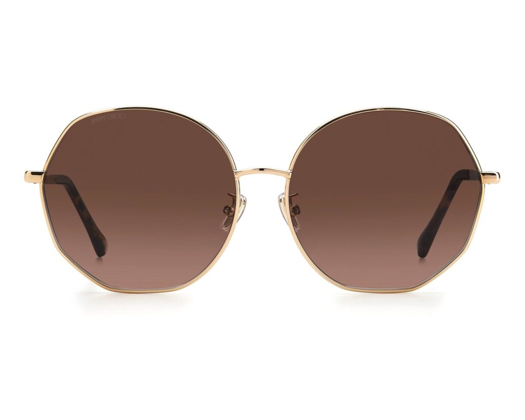 Jimmy Choo CORAL/G/SK O6JHA okulary przeciwsłoneczne damskie